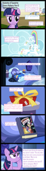 Size: 1500x5500 | Tagged: safe, artist:lightningtumble, pinkie pie, rainbow dash, twilight sparkle, g4, comic, mysteries of equestria, present