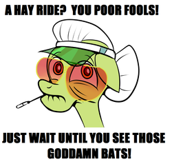 Size: 870x840 | Tagged: safe, artist:ragingsemi, granny smith, g4, fear and loathing in las vegas, image macro, parody