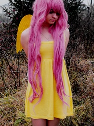 Size: 2736x3648 | Tagged: safe, artist:inuchronicle, fluttershy, human, g4, cosplay, irl, irl human, photo, solo