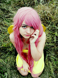 Size: 2736x3648 | Tagged: safe, artist:inuchronicle, fluttershy, human, g4, cosplay, irl, irl human, photo, solo