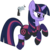 Size: 1600x1593 | Tagged: safe, artist:whitepone, twilight sparkle, g4, crossover, glasses, gordon freeman, gun, half-life, hi-power, pistol