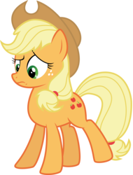 Size: 6216x8192 | Tagged: safe, artist:thatguy1945, applejack, earth pony, pony, g4, spike at your service, absurd resolution, female, simple background, solo, transparent background, vector