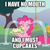 Size: 600x600 | Tagged: safe, edit, edited screencap, screencap, pinkie pie, g4, magic duel, my little pony: friendship is magic, cropped, crying, cupcake, i have no mouth and i must scream, image macro, no mouth, ocular gushers