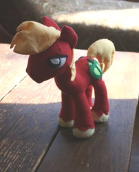 Size: 1296x1602 | Tagged: safe, artist:valleyviolet, big macintosh, earth pony, pony, g4, irl, male, photo, plushie, stallion