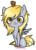 Size: 378x519 | Tagged: safe, artist:ponymonster, derpy hooves, pegasus, pony, g4, female, mare, muffin, simple background, solo, transparent background