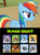 Size: 533x718 | Tagged: safe, rainbow dash, g4, chill, flashwing, fright rider, game, hot-dog, jet-vac, mario kart, meme, pop fizz, shroom boom, skylanders, sprockett