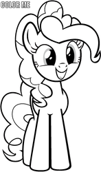 Size: 938x1599 | Tagged: safe, pinkie pie, g4, color me, smiling