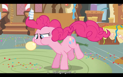 Size: 1024x640 | Tagged: safe, screencap, pinkie pie, g4, haiti, youtube caption