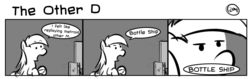 Size: 1280x404 | Tagged: safe, artist:tetrapony, derpy hooves, pegasus, pony, comic:the daily derp, g4, comic, female, mare