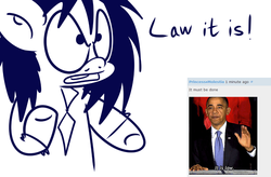 Size: 991x652 | Tagged: safe, artist:extradan, oc, oc:extradan pony, human, barack obama, clothes, irl, irl human, photo