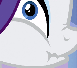 Size: 461x408 | Tagged: safe, edit, edited screencap, screencap, rarity, pony, g4, spike at your service, animated, cropped, female, scrunchy face, solo, vibrating