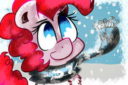 Size: 3000x2000 | Tagged: safe, artist:strabarybrick, pinkie pie, g4, clothes, scarf