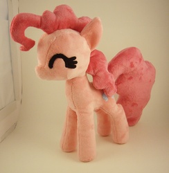 Size: 1308x1338 | Tagged: safe, artist:ferbii, pinkie pie, earth pony, pony, g4, irl, photo, plushie, solo