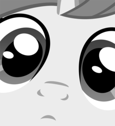 Size: 500x549 | Tagged: safe, oc, oc only, oc:apathia, pony, unicorn, close-up, female, mare, ponified, reddit, solo, stare, vector