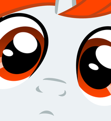 Size: 500x549 | Tagged: safe, oc, oc only, oc:karma, pony, close-up, ponified, reddit, solo, stare