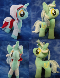 Size: 1024x1340 | Tagged: safe, artist:tawny0wl, lyra heartstrings, pony, g4, assassin, assassin's creed, crossover, irl, photo, plushie, solo