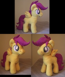 Size: 5088x6070 | Tagged: safe, artist:theculturewarrior, scootaloo, pony, g4, absurd resolution, irl, photo, plushie, solo