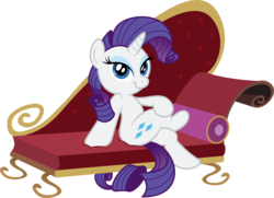 Size: 5792x4184 | Tagged: safe, artist:aleximusprime, artist:tim015, rarity, pony, unicorn, g4, absurd resolution, chair, crossed legs, fainting couch, female, horn, mare, simple background, sitting, solo, transparent background, vector