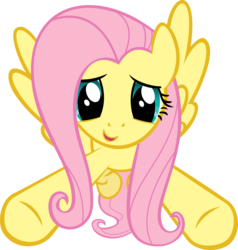 Size: 5000x5244 | Tagged: safe, artist:crisx3, fluttershy, pegasus, pony, g4, absurd resolution, cute, female, mare, simple background, solo, transparent background