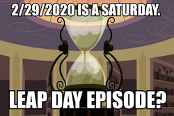 Size: 736x488 | Tagged: safe, g4, season 10, hourglass, image macro, speculation, text