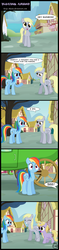 Size: 955x4016 | Tagged: safe, artist:toxic-mario, derpy hooves, dinky hooves, rainbow dash, pegasus, pony, g4, comic, female, mare