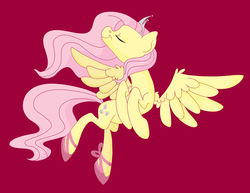 Size: 2006x1549 | Tagged: safe, artist:shiny-pebble, fluttershy, g4, ballet, dancing, tiara