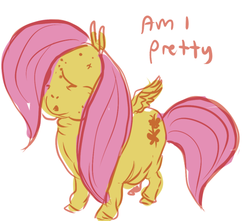 Size: 497x440 | Tagged: artist needed, source needed, safe, fluttershy, g4, fat, fattershy