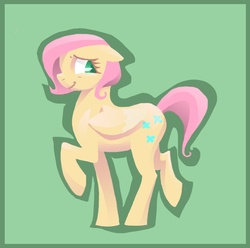 Size: 792x787 | Tagged: safe, artist:lizziedakittie, fluttershy, g4, alternate hairstyle