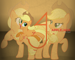 Size: 1280x1024 | Tagged: safe, artist:adrianimpalamata, applejack, earth pony, pony, g4, female, solo