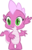 Size: 900x1425 | Tagged: safe, artist:nyxeradragon2595, cheerilee, spike, dragon, g4, female, palette swap, pink, recolor, rule 63, simple background, solo, transparent background, vector