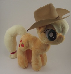 Size: 1022x1053 | Tagged: safe, artist:brainbread, apple bloom, earth pony, pony, g4, hat, irl, photo, plushie, solo