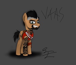Size: 1024x878 | Tagged: safe, artist:lbfable, far cry, far cry 3, ponified, vaas montenegro