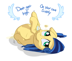 Size: 1618x1369 | Tagged: safe, artist:lowkey, oc, oc only, oc:milky way, pony, blushing, fat, female, jiggle, lactation, mare, milk, puddle, solo