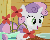 Size: 420x339 | Tagged: safe, screencap, sweetie belle, pony, g4, one bad apple, animated, chewing, cute, diasweetes, female, nom, puffy cheeks