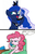 Size: 511x803 | Tagged: safe, pinkie pie, princess luna, g4, exploitable meme, luna phone meme, meme