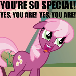 Size: 675x675 | Tagged: safe, cheerilee, earth pony, pony, g4, caption, female, image macro, reaction image, solo