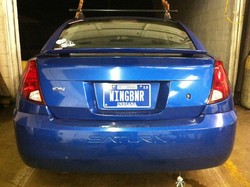 Size: 1024x764 | Tagged: safe, derpy hooves, pegasus, pony, g4, barely pony related, car, female, license plate, mare, saturn (car), saturn ion, wingboner