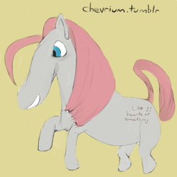 Size: 1280x1280 | Tagged: safe, artist:chevrium, snuzzle, g1, 30 minute art challenge