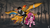 Size: 900x505 | Tagged: safe, artist:namioki, pinkie pie, charizard, earth pony, pony, g4, crossover, female, homestuck, knife, mare, mouth hold, pokémon, riding, tavros nitram, trio, troll (homestuck)