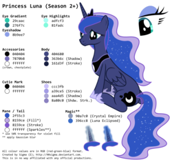 Size: 1490x1403 | Tagged: safe, artist:90sigma, princess luna, alicorn, pony, g4, female, mare, reference sheet, simple background, solo, transparent background, vector