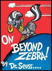 Size: 635x860 | Tagged: safe, artist:toonbat, zecora, zebra, g4, book, book cover, cute, dr. seuss, drawing, solo, zecorable