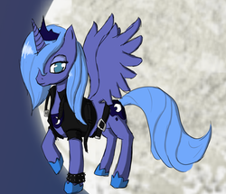 Size: 800x687 | Tagged: safe, artist:dayte, princess luna, pony, g4, female, judas (song), lady gaga, parody, s1 luna, solo, song reference