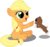 Size: 1168x1090 | Tagged: safe, artist:matty4z, applejack, winona, dog, g4, cute, filly, jackabetes, puppy, simple background, transparent background, vector, winonabetes