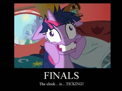 Size: 960x720 | Tagged: safe, artist:disneydarcy, twilight sparkle, g4, exam, final exam, finals, insanity