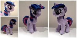 Size: 2048x1024 | Tagged: safe, artist:bitterxtea, twilight sparkle, pony, g4, irl, photo, plushie, solo