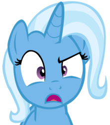 Size: 1000x1133 | Tagged: safe, artist:lord-cullbot, trixie, g4, confused, simple background, transparent background, vector
