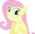 Size: 4800x4707 | Tagged: safe, artist:flizzick, fluttershy, pony, g4, magic duel, my little pony: friendship is magic, absurd resolution, female, inverted mouth, simple background, solo, sweat, transparent background, vector