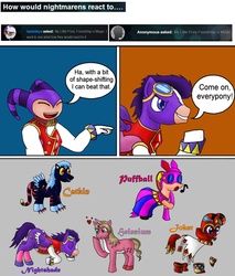 Size: 1280x1504 | Tagged: safe, artist:mayxxxash240, comic, nightmaren, nights, nights into dreams, ponified