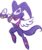 Size: 600x718 | Tagged: safe, artist:kaizerin, nightmaren, nights, nights into dreams, ponified, simple background, transparent background, vector