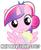 Size: 500x609 | Tagged: safe, princess cadance, g4, filly, milkshake, pure unfiltered evil